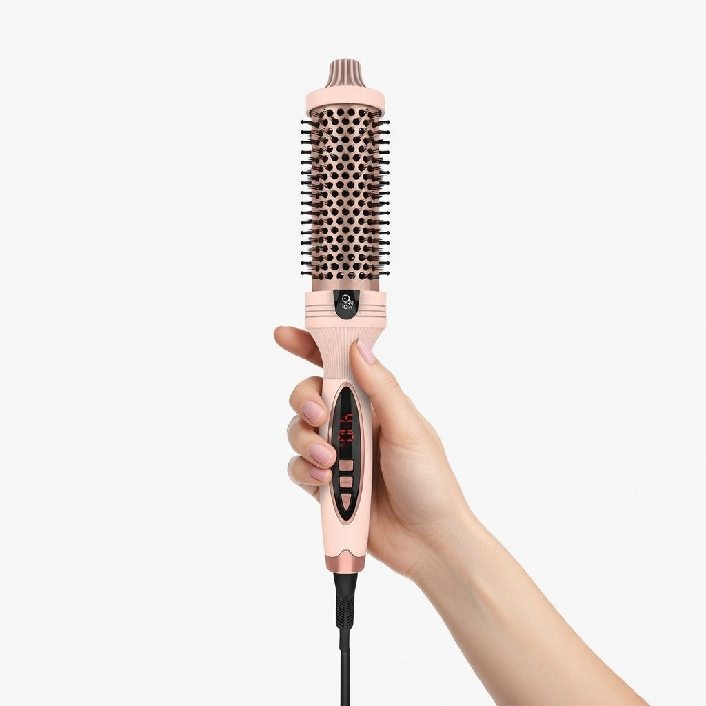 3-in-1 Pro Negative Ion Two PTC Heaters Thermal Brush