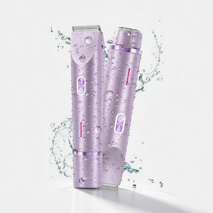 2-in-1 Painless Bikini Hair Trimmer