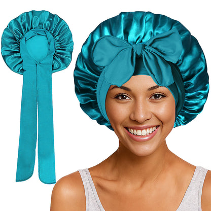 Double Layered Silk Satin hair cap