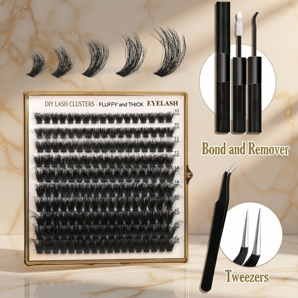 ZENOVA 100D Eyelash Kit