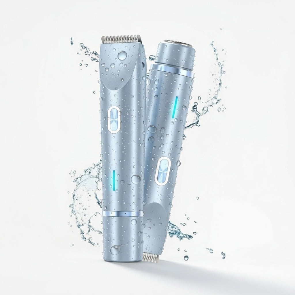 2-in-1 Painless Bikini Hair Trimmer
