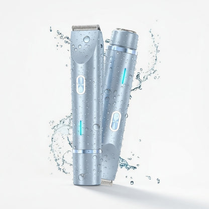 2-in-1 Painless Bikini Hair Trimmer