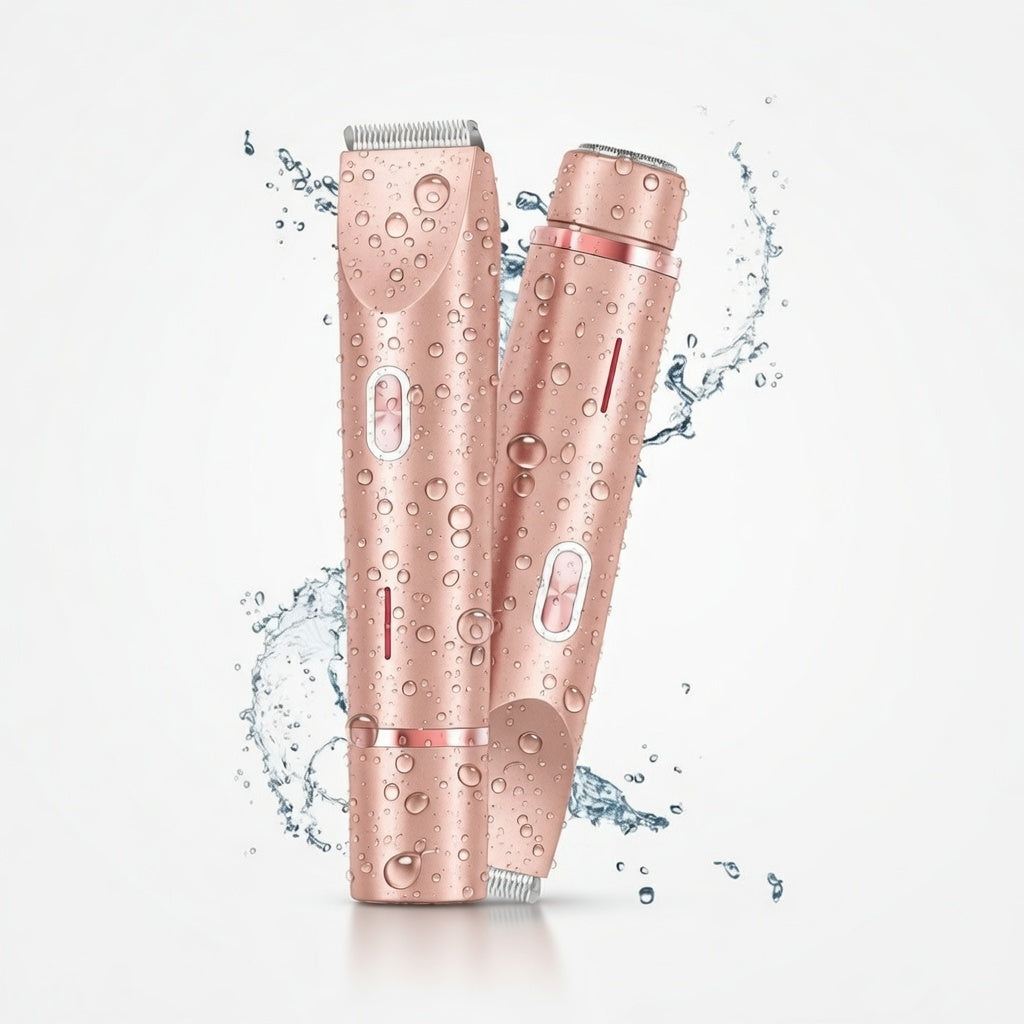 2-in-1 Painless Bikini Hair Trimmer
