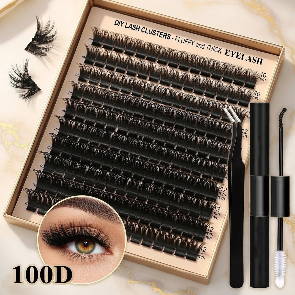 ZENOVA 100D Eyelash Kit
