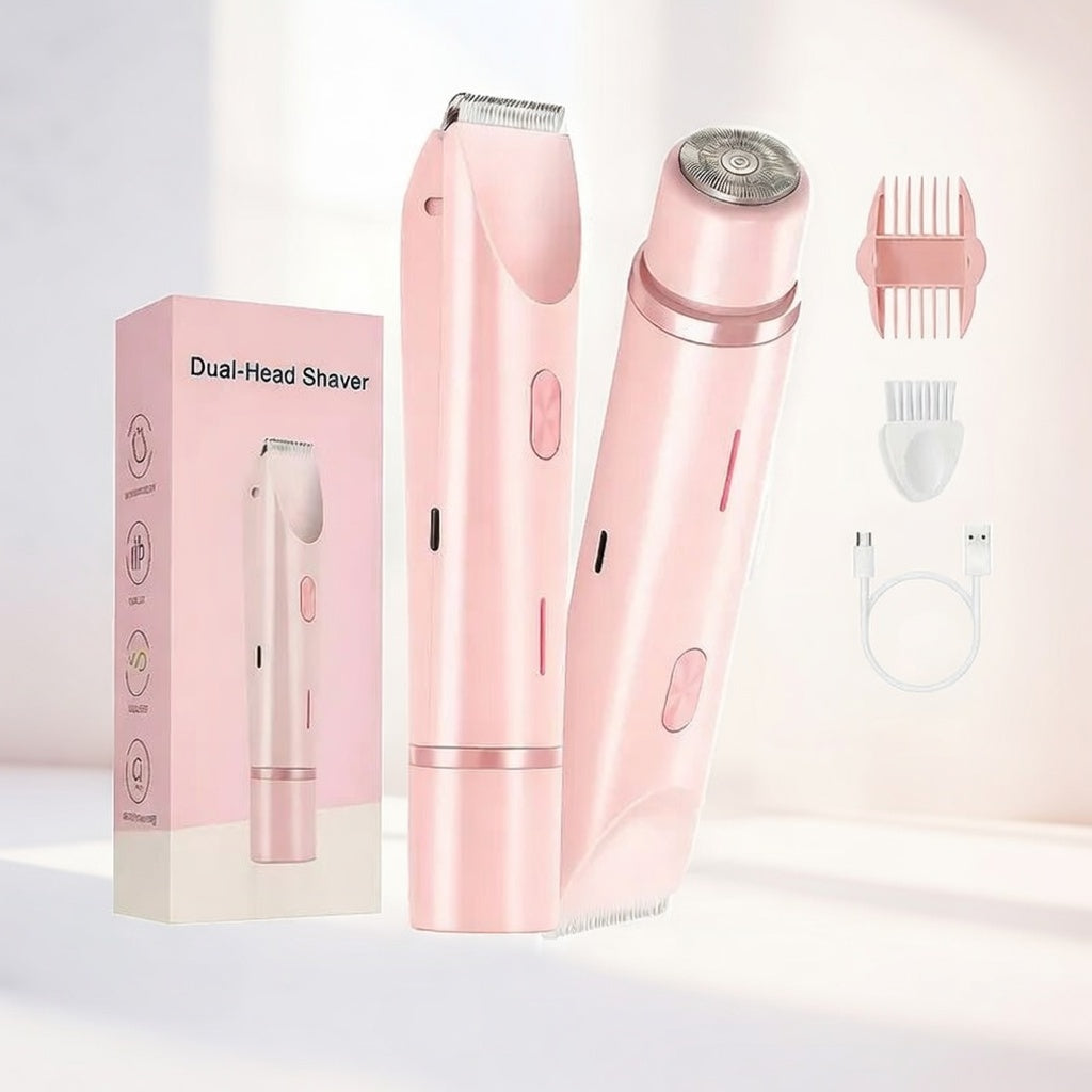 2-in-1 Painless Bikini Hair Trimmer
