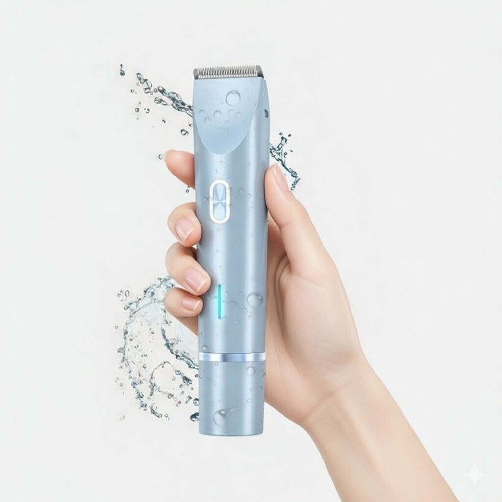 2-in-1 Painless Bikini Hair Trimmer