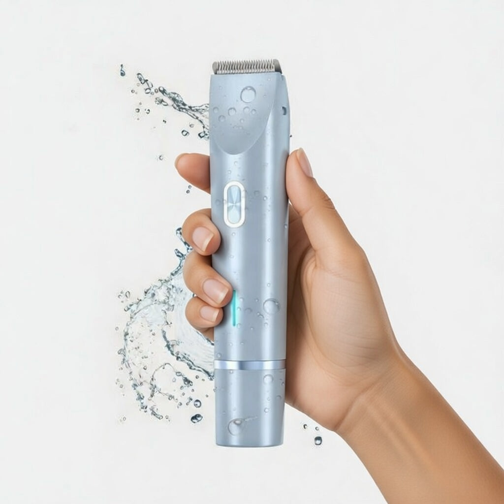 2-in-1 Painless Bikini Hair Trimmer