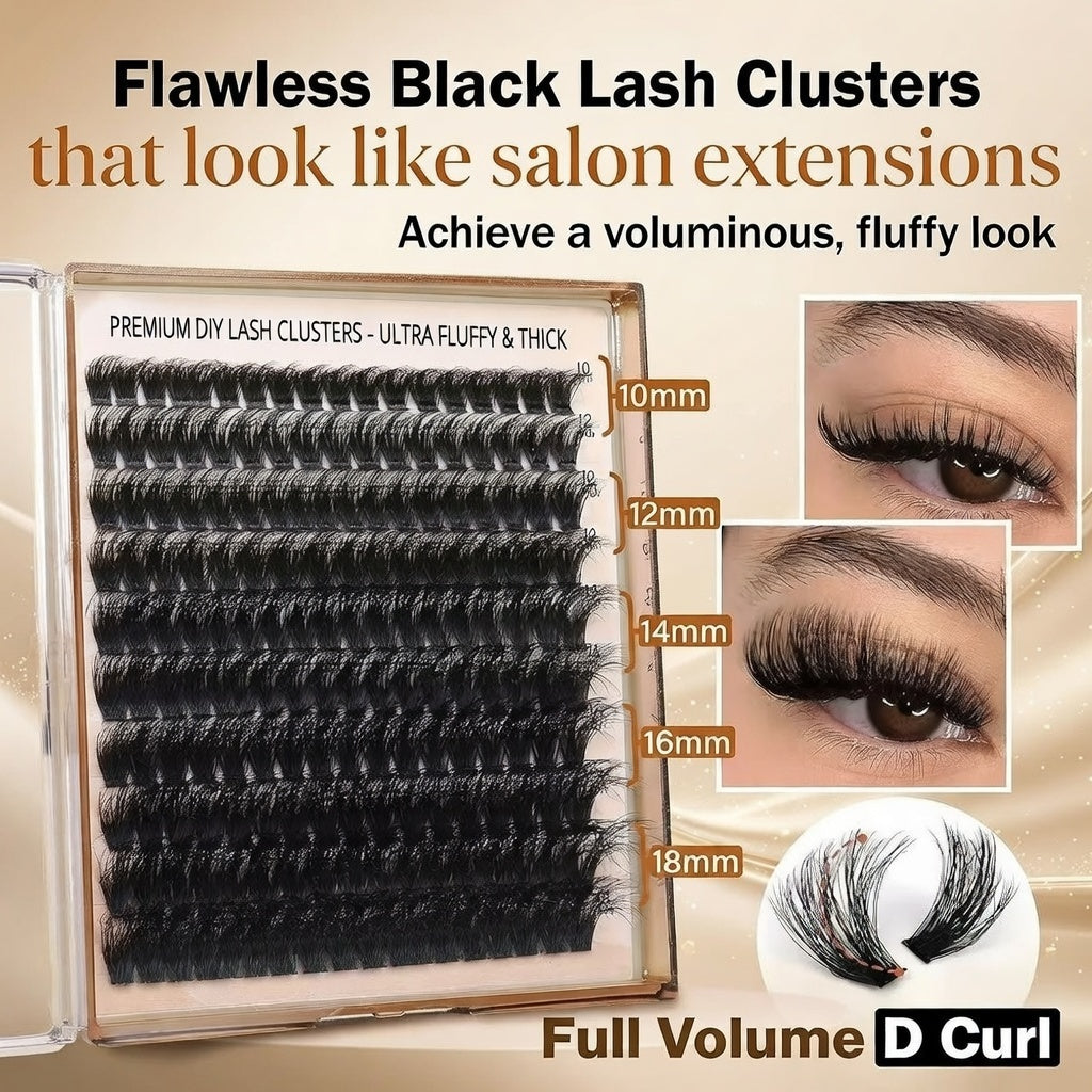 ZENOVA 100D Eyelash Kit