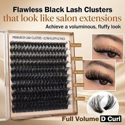 ZENOVA 100D Eyelash Kit